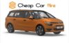 Rent Citroen C4 Grand Picasso - 7 Seater - New Car - Automatic 